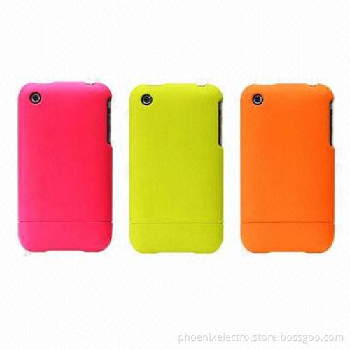 Custom-made Cases for iPhone, 3D Relief Flowers Diamond Plastic Case, Various Colors are Available